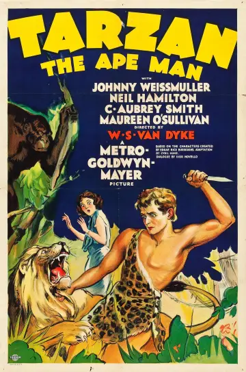 Plakat do filmu "Człowiek małpa" #356283