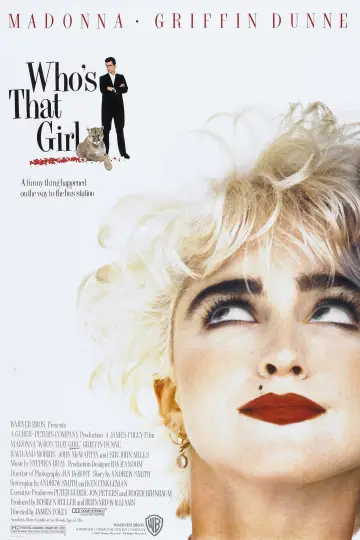 Plakat do filmu "Kim jest ta dziewczyna?" #895740