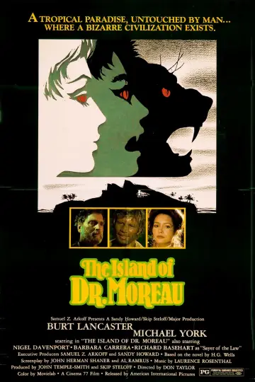 Plakat do filmu "Wyspa doktora Moreau" #1030846