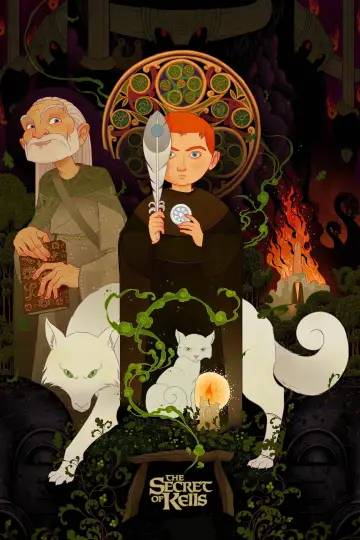 Plakat do filmu "Sekret księgi z Kells" #218015