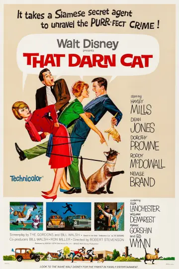 Plakat do filmu "That Darn Cat!" #1039944