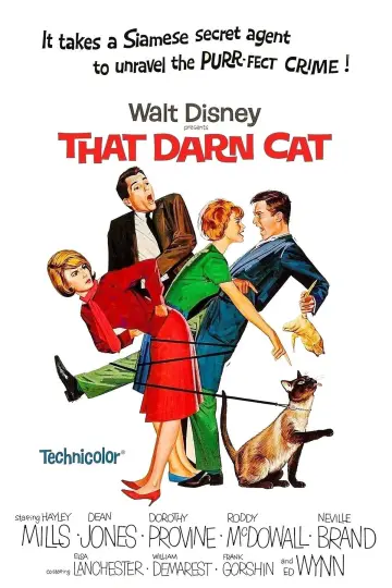 Plakat do filmu "That Darn Cat!" #1039952