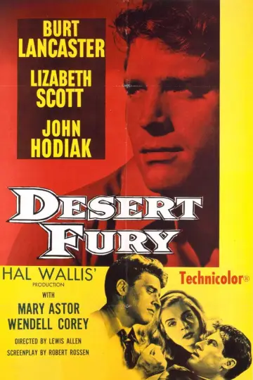 Plakat do filmu "Desert Fury" #1105378