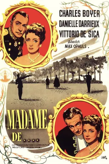 Plakat do filmu "Madame de…" #1124041