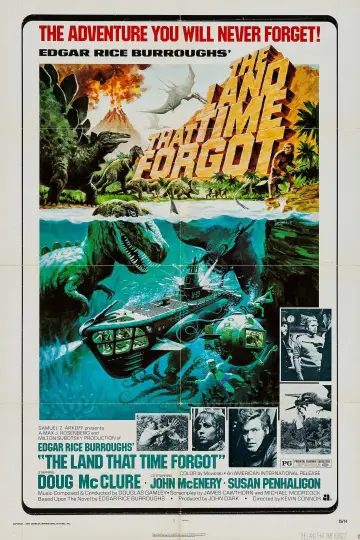 Plakat do filmu "Ląd, o którym zapomniał czas" #1025273