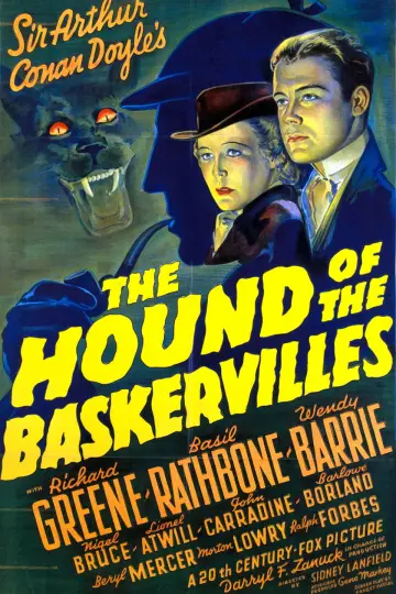Plakat do filmu "The Hound of the Baskervilles" #1087006