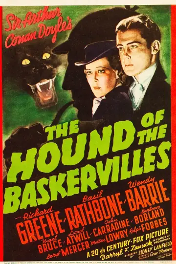 Plakat do filmu "The Hound of the Baskervilles" #1087013