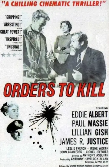 Plakat do filmu "Orders to Kill" #1036774
