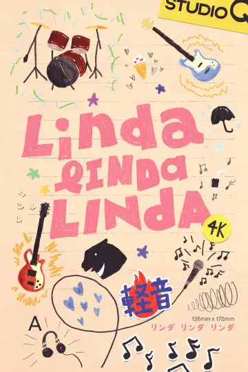 Plakat do filmu "Linda Linda Linda" #1637928
