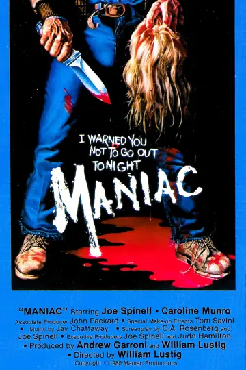 Plakat do filmu "Maniak" #285570