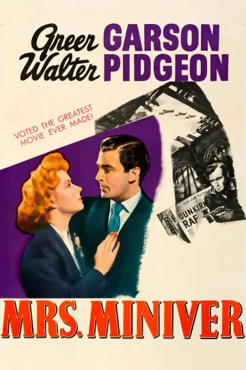 Plakat do filmu "Pani Miniver" #1031462