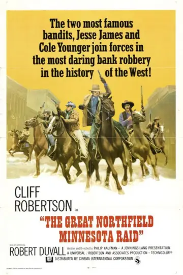Plakat do filmu "The Great Northfield Minnesota Raid" #1523399