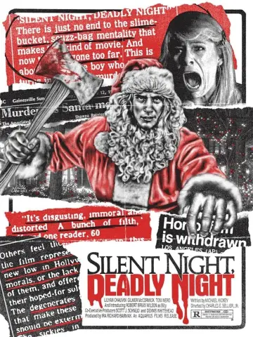 Plakat do filmu "Cicha noc, śmierci noc" #154316