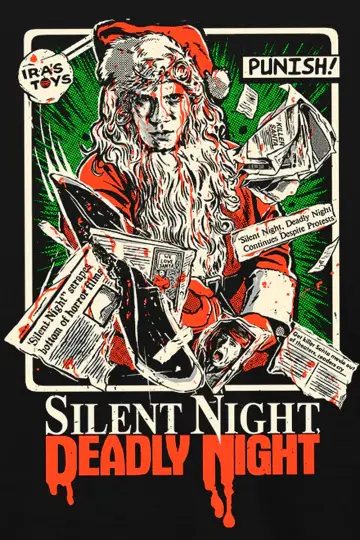 Plakat do filmu "Cicha noc, śmierci noc" #154325