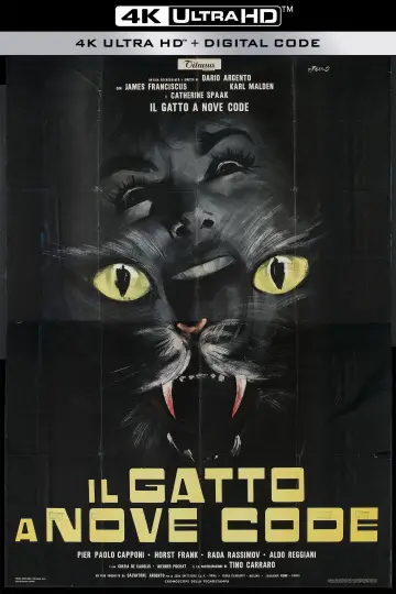 Plakat do filmu "Kot o dziewięciu ogonach" #1053219