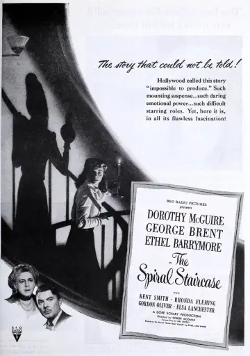 Plakat do filmu "Kręte schody" #1088976
