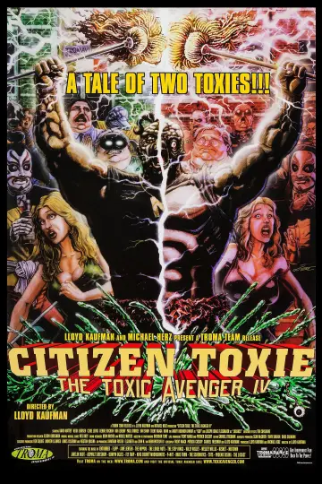 Plakat do filmu "Citizen Toxie: The Toxic Avenger IV" #1025800