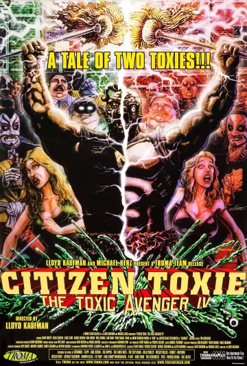 Plakat do filmu "Citizen Toxie: The Toxic Avenger IV" #1025801