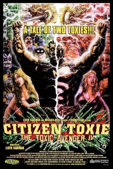 Plakat do filmu "Citizen Toxie: The Toxic Avenger IV" #1025804