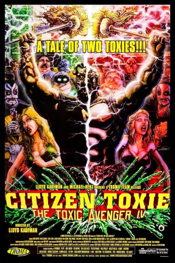 Plakat do filmu "Citizen Toxie: The Toxic Avenger IV" #1025806