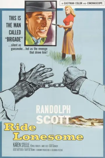 Plakat do filmu "Samotny jeździec" #731204