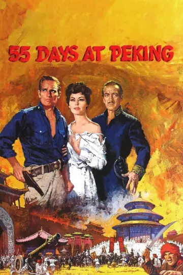 Plakat do filmu "55 dni w Pekinie" #1027981