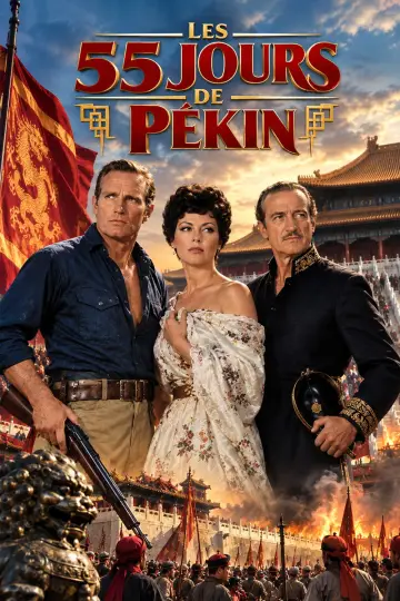 Plakat do filmu "55 dni w Pekinie" #1633334