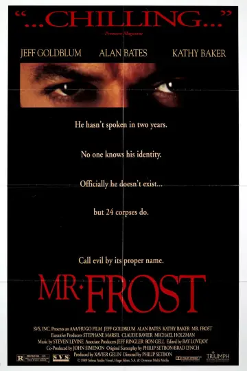 Plakat do filmu "Mister Frost" #1195253