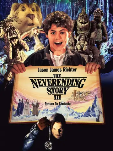 Plakat do filmu "Niekończąca się opowieść III: Ucieczka z krainy Fantazji" #156819