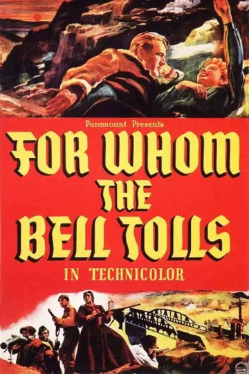 Plakat do filmu "Komu bije dzwon" #123826