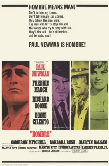 Plakat do filmu "Hombre" #725309