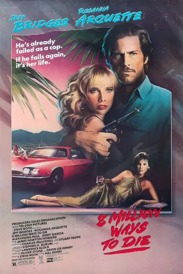 Plakat do filmu "8 milionów sposobów, aby umrzeć" #1044716