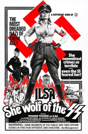 Plakat do filmu "Elza - Wilczyca z SS" #303444