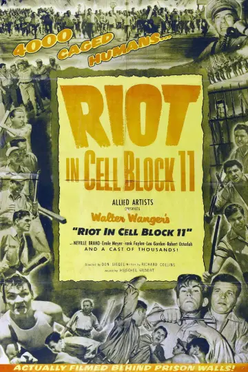 Plakat do filmu "Riot in Cell Block 11" #1068740