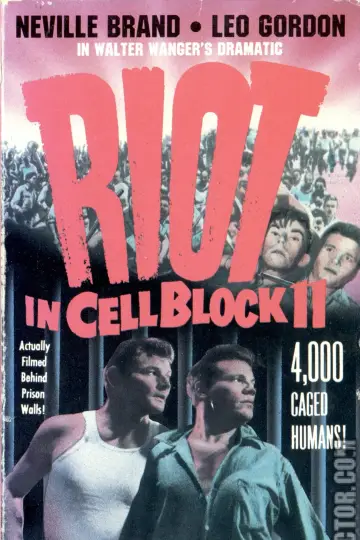 Plakat do filmu "Riot in Cell Block 11" #1068744