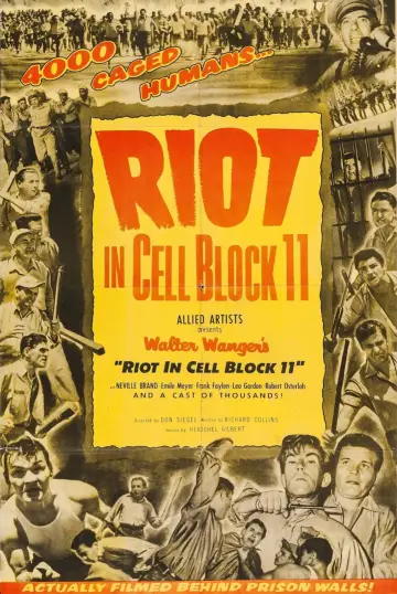 Plakat do filmu "Riot in Cell Block 11" #1068748