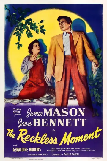 Plakat do filmu "The Reckless Moment" #1867201