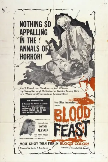 Plakat do filmu "Blood Feast" #1126036