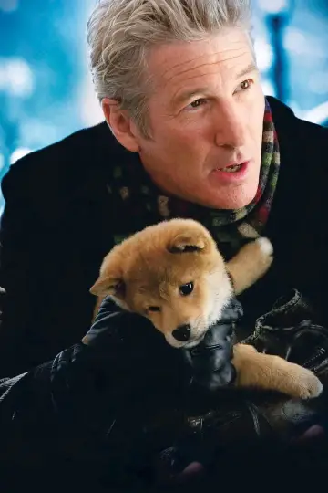 Plakat do filmu "Mój przyjaciel Hachiko" #612542