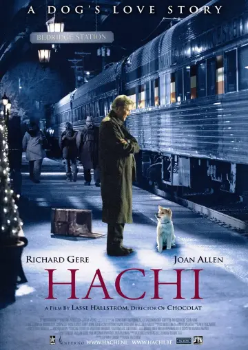 Plakat do filmu "Mój przyjaciel Hachiko" #66428