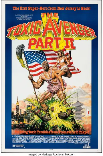 Plakat do filmu "The Toxic Avenger Part II" #1076224