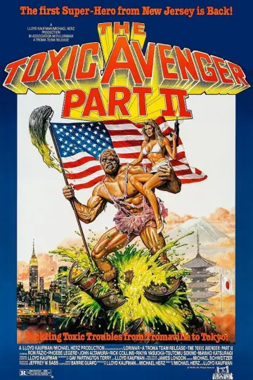 Plakat do filmu "The Toxic Avenger Part II" #1076225