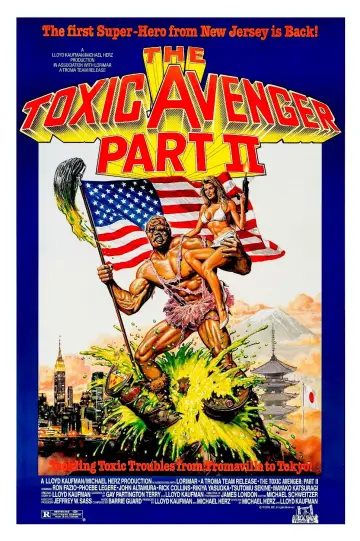 Plakat do filmu "The Toxic Avenger Part II" #1076228