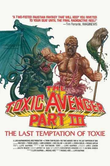 Plakat do filmu "The Toxic Avenger Part III: The Last Temptation of Toxie" #1020447