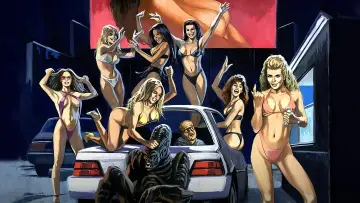 Zasłona do filmu "Bikini Drive-In" #1899726
