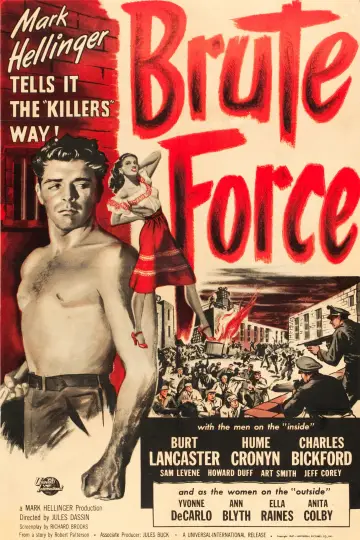 Plakat do filmu "Brutalna siła" #697647