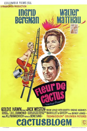 Plakat do filmu "Kwiat kaktusa" #1839234