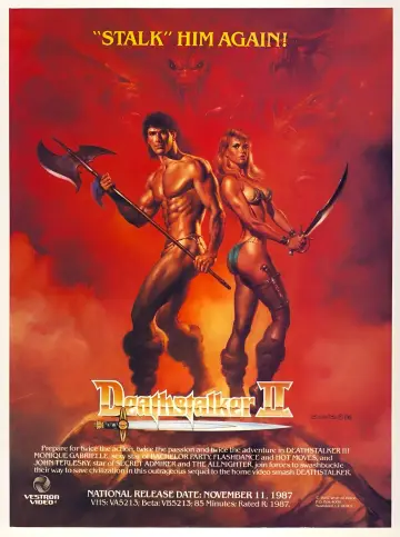Plakat do filmu "Deathstalker II: Duel of the Titans" #1043448