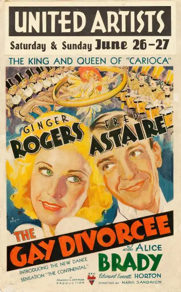 Plakat do filmu "Wesoła Rozwódka" #1639169