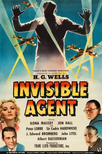 Plakat do filmu "Invisible Agent" #741157